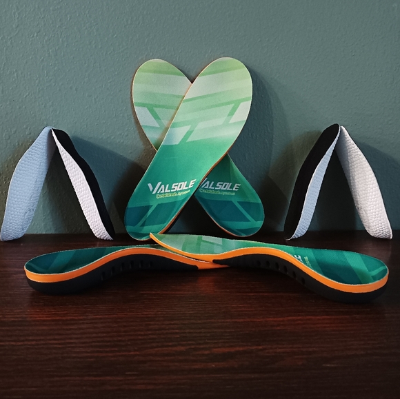 VALSOLE Plantar Fasciitis Orthotic Insoles and Lcyiweu Orthotic High Cushions - Picture 1 of 12